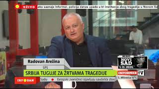 Andrijana Arnautović u emisiji quotInfo danquot na TV Informer 2112024 [upl. by Ynehpets]