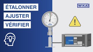 Etalonnage dinstruments de mesure  La différence entre étalonnage vérification et ajustage [upl. by Teddman]