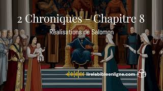 2 Chroniques  chapitre 8  Réalisations de Salomon livreaudiogratuit lirelabible bible [upl. by Lamdin]