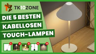 Die 5 besten kabellosen TouchLampen [upl. by Netsriik842]