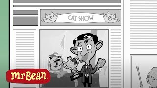 Cat Show Bean 😾  Mr Bean Animated Season 3  Funny Clips  Mr Bean Cartoons [upl. by Roselin135]