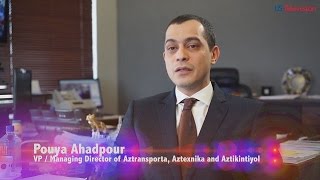 US Television  Azerbaijan  Interview with Pouya Ahadpour  AztransportaAztexnikaAztikintiyol [upl. by Sabas920]