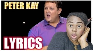 Misheard Lyrics  Peter Kay The Tour That Didnt Tour Tour [upl. by Zarger]