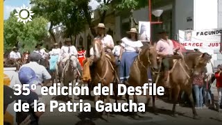 Desfile de la Patria Gaucha  35 Edición  2022  Medios Públicos Uruguay [upl. by Yadsendew]