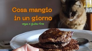 Cosa MANGIO in un GIORNO  Veg e glutenfree [upl. by Duntson]