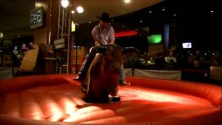 Sams Town Mechanical Bull Riding  Rankest Round Ever [upl. by Scopp]