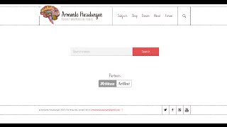 Armando Hasudungan Website [upl. by Accebar]