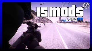 15 immersive mods for your LSPDFR GTA V Sample  Part 2 [upl. by Akcirahs]