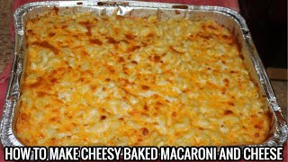 THE EASIEST AND CHEESIEST MACARONI AND CHEESE RECIPE [upl. by Amzaj]