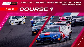 Championnat de France FFSA Tourisme – Spa Speedweek – Course 1 [upl. by Ilat]