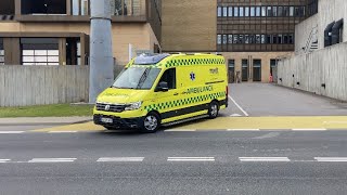 Region Midt Ambulance 5506 Viborg Sygehus [upl. by Kev]