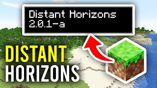 How To Download amp Install Distant Horizons In Minecraft  Full Guide [upl. by Olodort]