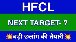 Hfcl Share Latest News  Hfcl Share news today  Hfcl Share price today  Hfcl Share Target [upl. by Ynetruoc]