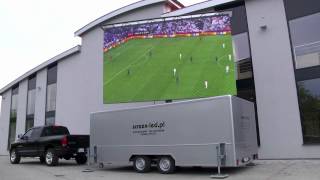 TRAILER LED  przyczepa LED od screenledpl MobiLED Mobile LED screen [upl. by Daffi]