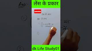 लेंस व लेंस के प्रकार समझे आसनी से lens and its types class 12th physics physics shorts [upl. by Keel262]