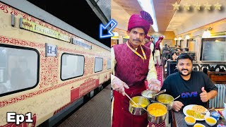 My first India’s Premium Luxury Train Journey  3 lakh ka ticket 😳  Indian Railways  Ep1 [upl. by Glyn]