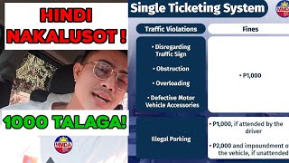 Hindi nawala violation ko  Single ticketing system trafficviolation mmda [upl. by Keare]