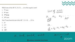 KREISSANKALPXSTDArithmetic ProgressionS20 [upl. by Crandell]