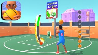 Hoop Legend Basketball Stars ​ All Levels Gameplay Androidios Part 1 [upl. by Cheffetz]