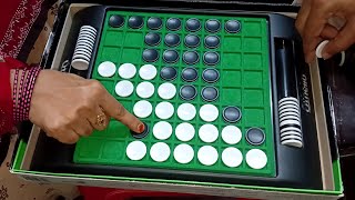 Othello Board Game Strategy Gameplay for 2 Players  Fun Village Games GAME6 [upl. by Lesna]