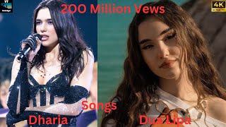 Topping DHARIA  Miles Above amp Dua Lipas Mesmerizing Houdini  Official Music Videos 2024 [upl. by Nesaj]