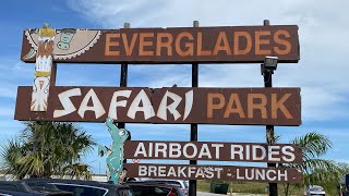 Everglades Safari Park Airboat Tour [upl. by Baruch]