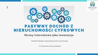 Lekcja 11  Tworzenie strony od podstaw  Pasywny dochód z nieruchomości cyfrowych  Strony PL [upl. by Huttan325]