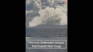 Hunga Tonga Volcano Eruption Live Caught On Camera By Ships In The Region  Shorts  CNN News18 [upl. by Otho708]