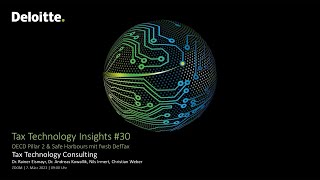 Tax Technology Insights 30 [upl. by Lorola777]