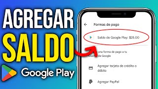 Cómo AGREGAR SALDO a Google Play Store 2024 Fácil y Rápido [upl. by Alyosha]