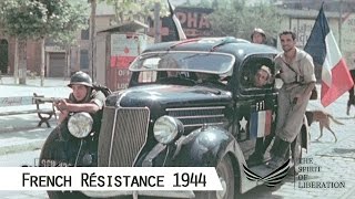 French Résistance in 1944 in color and HD [upl. by Monetta]