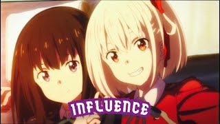 Lycoris Recoil Chisato x Takina Amvedit Under The Influence [upl. by Anse]