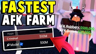 THE FASTEST AFK Farm In Jailbreak  Make 5000000 Every Day [upl. by Akirej]