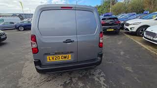 LV20OWU Citroen Berlingo 15 BlueHDI 1000 Enterprise with 101 bhp Euro 6 Diesel in Grey on 52K  FSH [upl. by Alissa]