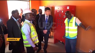 Restoration of Kasubi tombs  Japan’s Deputy head of mission tours the site [upl. by Worthy]