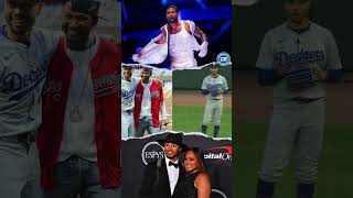 Mookie Betts micd up story about Usher concert on ESPN SundayNightBaseball Shorts [upl. by Ramma]