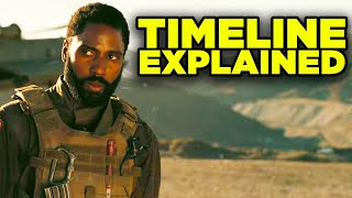 TENET Explained Full Movie Timeline amp Final Scene Breakdown Spoilers [upl. by Ellives]