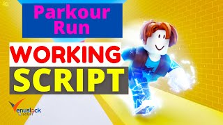 Parkour Run Script  Roblox GUI 2022  Auto Finish [upl. by Anazus884]