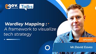 eGov Talks  Wardley Mapping a framework to visualize tech strategy [upl. by Rothstein]