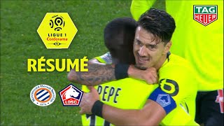 Montpellier Hérault SC  LOSC  01   Résumé  MHSC  LOSC  201819 [upl. by Khosrow]