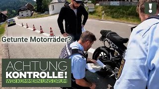 MotorradHinterteil GEKÜRZT 🧐 Getunte Maschinen aus der SCHWEIZ  Kabel Eins  Achtung Kontrolle [upl. by Illek305]