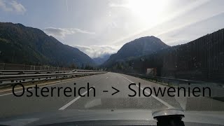 Von Österreich Richtung Slowenien  unterwegs nach Kroatien  Njivice  Teil 1  GoPro 9 Black [upl. by Quinn]