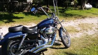 2008 Harley 1200 Custom Sportster  Vance and Hines Ape Hangers Fuel Injected [upl. by Abisia]