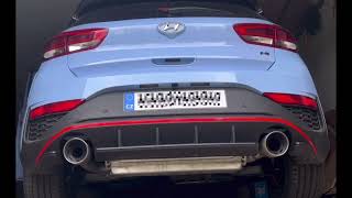 Hyundai i30N Performance Sport Exhaust Cold Start [upl. by Wier]