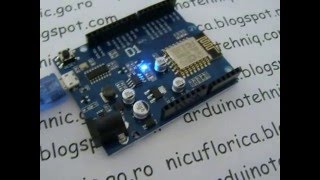 WeMos D1 board send random data to a ThingSpeak channel [upl. by Ecart]