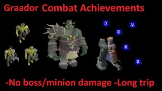 Combat Achievements All General Graardor Grandmaster Tasks [upl. by Queri]