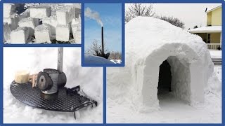 How to build an Igloo in your backyard [upl. by Medwin]