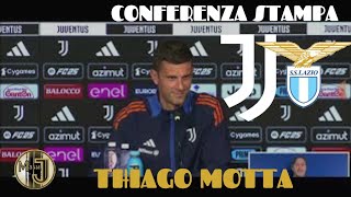 Juventus  Lazio  Conferenza stampa di Thiago Motta  su Adzic e Luiz [upl. by Leona]