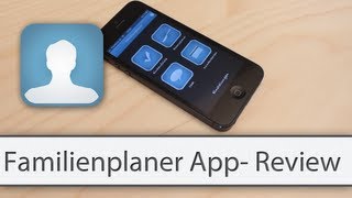 App Review  Familienplaner App [upl. by Mahon833]