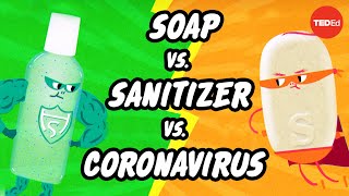 Which is better Soap or hand sanitizer  Alex Rosenthal and Pall Thordarson [upl. by Ahsikin]